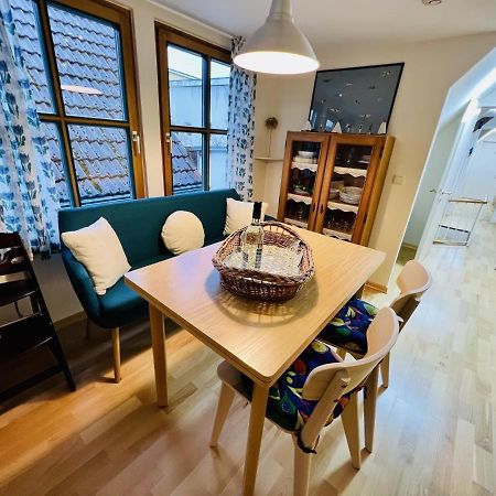 Blaue Tulpe, Balkon Mit Traumblick Apartment Rostock Bagian luar foto