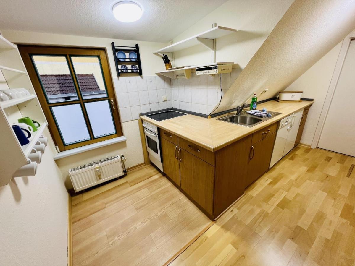 Blaue Tulpe, Balkon Mit Traumblick Apartment Rostock Bagian luar foto